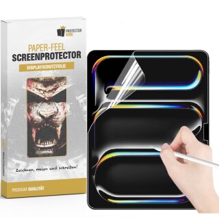 1x Paperfeel für iPad 2025 Displayschutz Schreiben Malen Skizzieren matt Anti-Reflex entspiegelt Screen-Protector