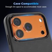 6x Kameraschutz für iPhone 17 Pro HD klar Tempered 9H Panzerglas Linse Kamerafolie