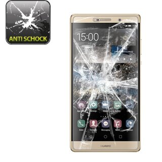 3x Panzerfolie für Huawei P8 Max ANTI-SCHOCK Displayschutzfolie Displayfolie KLAR