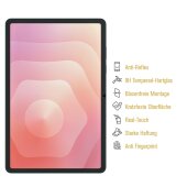 1x 9H Panzerglas für Samsung Galaxy Tab A11 matt Anti-Reflex entspiegelt Tempered Glass Displayschutz Schutzglas Screen-Protector