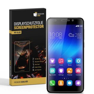 6x Displayschutzfolie für Huawei Honor 6  Displayfolie Schutzfolie HD ULTRA KLAR