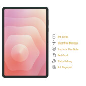 3x Panzerfolie Samsung Galaxy Tab A11 Plus Anti-Shock anti-reflex matt entspiegelt Displayschutz Schutzfolie Screen-Protector