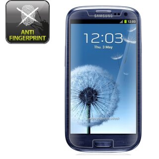 2x Displayschutzfolie fr Samsung Galaxy S3 ANTI-REFLEX Schutzfolie MATT
