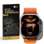 6x Blickschutz 9H Panzerglas für Apple Watch Ultra 3...