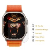 5x Displayschutz für Apple Watch Ultra 3 49mm HD klar Schutzfolie Screen-Protector