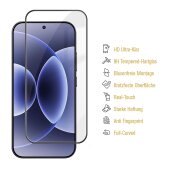 1x 9H Panzerglas für Xiaomi 17 Pro Max Full Screen HD klar echtes Tempered Glass Displayschutz Schutzglas Schutzfolie Screen-Protector