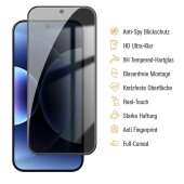 5x Blickschutz 9H Panzerglas für Xiaomi 17 Full-Screen Anti-Spy Sichtschutz Tempered Glas Schutzglas Displayschutz Schutzfolie Screen-Protector