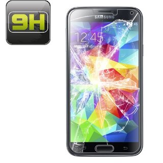 4x 9H Hartglasfolie fr Samsung Galaxy S5 Panzerfolie Glas Displayglas HD KLAR Panzerglas Schutzfolie