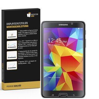 6x Displayschutzfolie fr Samsung Galaxy Tab 4 7.0 Displayfolie Schutzfolie KLAR