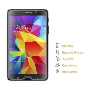 4x Displayschutzfolie fr Samsung Galaxy Tab 4 7.0 ANTI-REFLEX Displayfolie MATT
