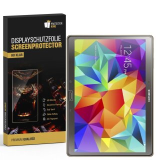 3x Displayfolie für Samsung Galaxy Tab S 10.5 HD Displayschutzfolie ULTRA KLAR