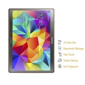 6x Displayfolie für Samsung Galaxy Tab S 10.5 HD Displayschutzfolie ULTRA KLAR