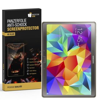 6x Panzerfolie für Samsung Galaxy Tab S 10.5 ANTI-SCHOCK Displayschutzfolie KLAR