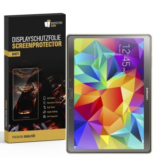 2x Displayschutzfolie für Samsung Galaxy Tab S 10.5 ANTIREFLEX Displayfolie MATT