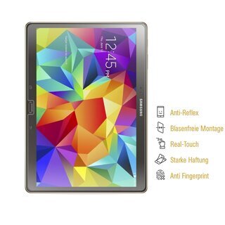 2x Displayschutzfolie fr Samsung Galaxy Tab S 10.5 ANTIREFLEX Displayfolie MATT