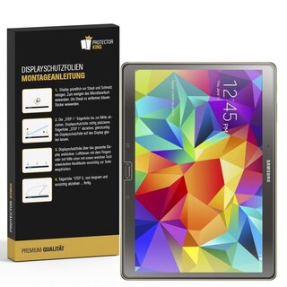 4x Displayschutzfolie fr Samsung Galaxy Tab S 10.5 ANTIREFLEX Displayfolie MATT