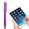 2x Display Touch Pen Eingabe Stift für iPad iPhone Samsung Huawei Xiaomi Lila