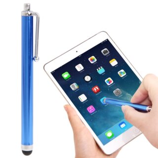2x Display Touch Pen Eingabe Stift für iPad iPhone Samsung Huawei Xiaomi Blau