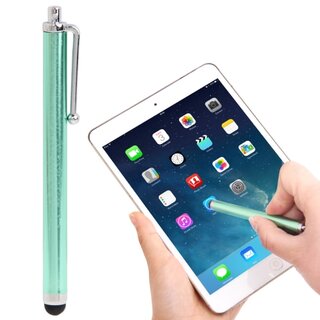 2x Display Touch Pen Eingabe Stift fr iPad iPhone Samsung Huawei Xiaomi trkis