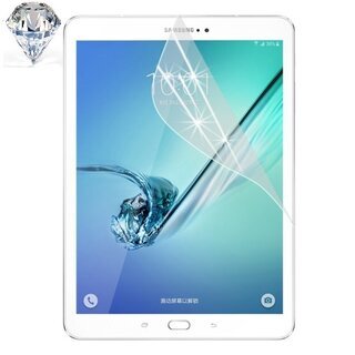 2x Displayschutzfolie fr Samsung Galaxy Tab S2 9.7 silber Diamant Glitzer KLAR