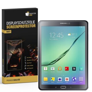 4x Displayfolie für Samsung Galaxy Tab S2 9.7 Displayschutzfolie AntiReflex MATT