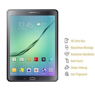 1x Panzerfolie fr Samsung Galaxy Tab S2 9.7 ANTI-SCHOCK Displayschutzfolie KLAR