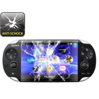 4x Panzerfolie für Sony PS Vita ANTI-SCHOCK Displayschutzfolie Displayfolie KLAR