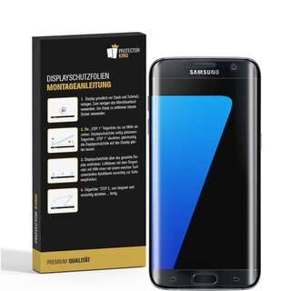 1x Panzerfolie fr Samsung Galaxy S7 FULL-COVER Displayschutzfolie Display KLAR