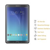 4x Panzerfolie für Samsung Galaxy Tab E 9.6 ANTI-SCHOCK Displayschutzfolie KLAR