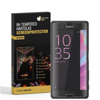 2x 9H Hartglas für Sony Xperia X Panzerfolie Displayschutz Schutzfolie HD KLAR Panzerglas Schutzglas