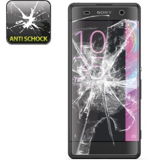 6x Panzerfolie für Sony Xperia XA ANTI-SCHOCK Displayfolie Displayschutz HD KLAR