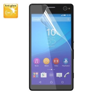 3x Displayfolie für Sony Xperia C4 ANTI-REFLEX Displayschutzfolie MATT