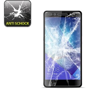 4x Panzerfolie für Huawei Honor 7 ANTI-SCHOCK Displayschutzfolie HD ULTRA KLAR