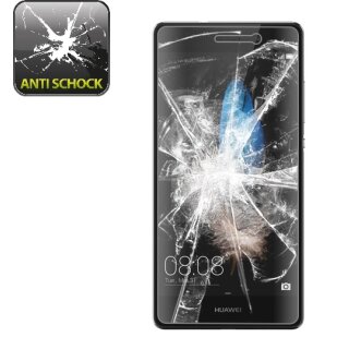 6x Panzerfolie für Huawei P8 Lite ANTI-SCHOCK Displayschutzfolie Folie MATT