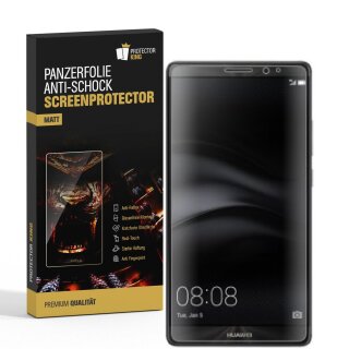 6x Panzerfolie für Huawei Mate 8 ANTI-SCHOCK Displayschutzfolie Displayfolie MATT