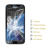 2x Panzerfolie für Samsung Galaxy S7 ANTI-SCHOCK Displayschutzfolie Display MATT