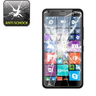 2x Panzerfolie fr Lumia 640 XL ANTI-SCHOCK Displayschutzfolie Displayfolie MATT