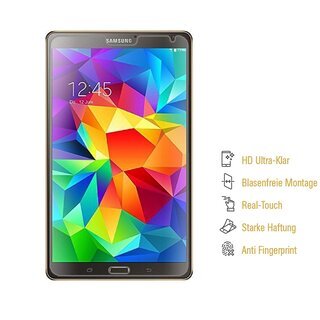 2x Displayfolie fr Samsung Galaxy Tab S 8.4 Displayschutzfolie Schutzfolie KLAR