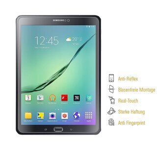 2x Displayschutzfolie fr Samsung Galaxy Tab A 8.0 Plus ANTI-REFLEX MATT