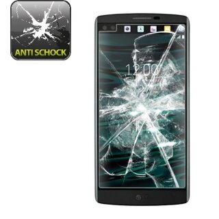6x Panzerfolie für LG V10 ANTI-SCHOCK Displayschutzfolie Displayfolie HD KLAR
