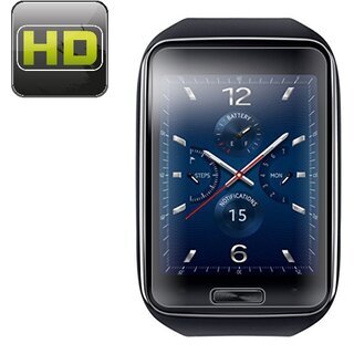 2x Displayfolie fr Samsung Galaxy Gear S Displayschutzfolie HD ULTRA KLAR