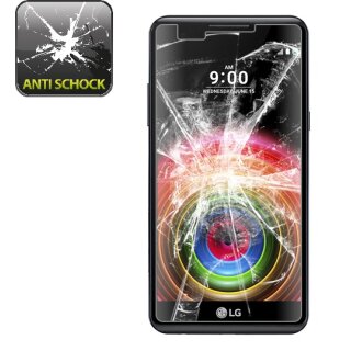 6x Panzerfolie für LG X Power ANTI-SCHOCK Displayschutzfolie Displayfolie KLAR