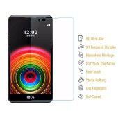 3x 9H Hartglasfolie für LG X Power Panzerfolie Displayglas Schutzglas HD Ultra KLAR Panzerglas Schutzfolie