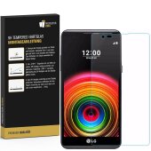 6x 9H Hartglasfolie für LG X Power Panzerfolie Displayglas Schutzglas HD Ultra KLAR Panzerglas Schutzfolie