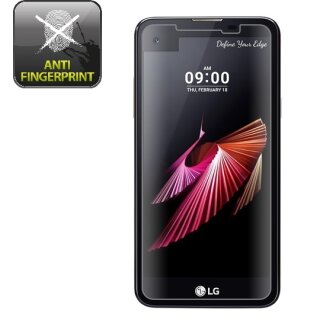 2x Displayschutzfolie für LG X Scren ANTI-REFLEX Displayfolie MATT