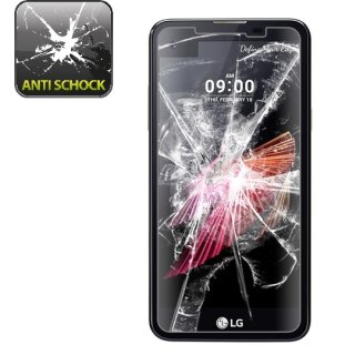 2x Panzerfolie für LG X Screen ANTI-SCHOCK Displayschutzfolie Displayfolie MATT