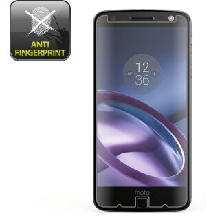 2x Displayschutzfolie für Motorola Moto Z Play ANTI-REFLEX Schutzfolie Matt