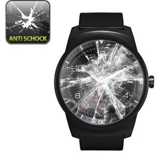 6x LG G Watch R SmartWatch PANZERFOLIE DISPLAYSCHUTZFOLIE DISPLAYFOLIE HD KLAR