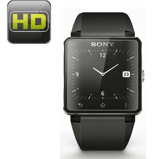 4x Sony SmartWatch 2 DISPLAYSCHUTZFOLIE DISPLAYFOLIE SCHUTZFOLIE FOLIE HD KLAR