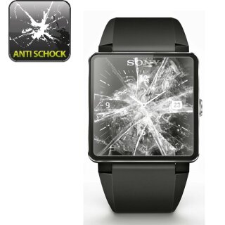 4x Sony SmartWatch 2 PANZERFOLIE DISPLAYSCHUTZFOLIE DISPLAYFOLIE FOLIE HD KLAR